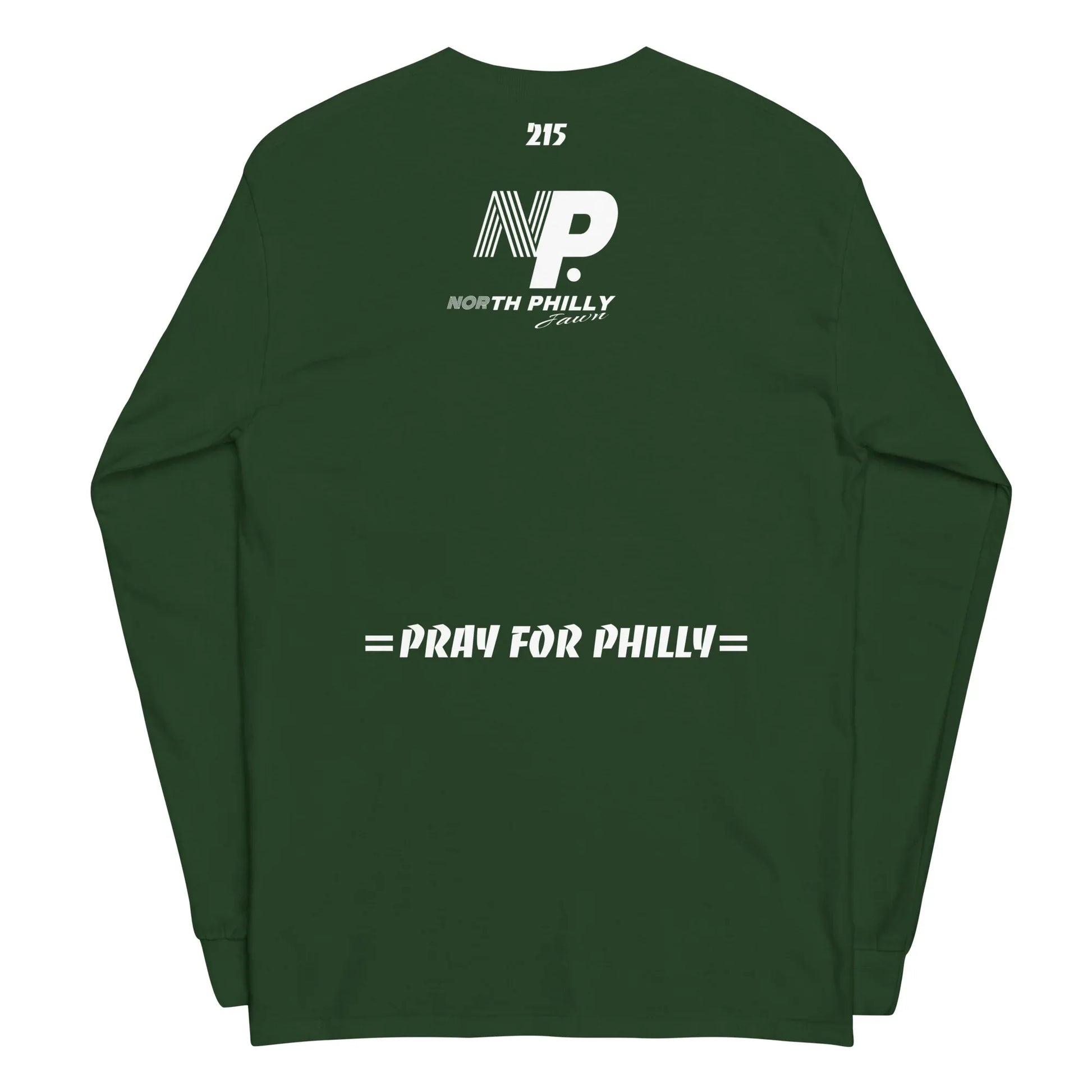 PRAY FOR PHILLY Men’s Long Sleeve Shirt - Da G.A.T.E 33