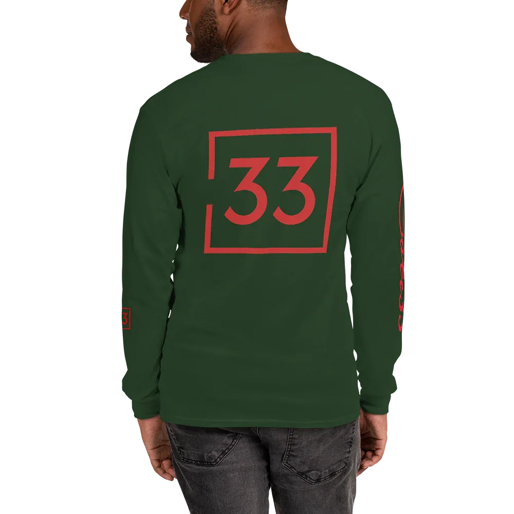 Gate33 Men’s Long Sleeve Shirt - Da G.A.T.E 33