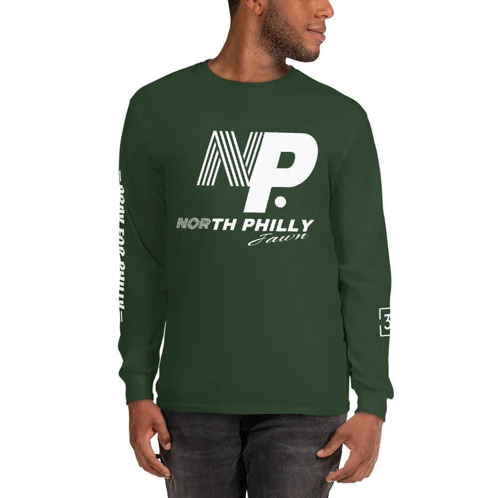 PRAY FOR PHILLY Men’s Long Sleeve Shirt - Da G.A.T.E 33