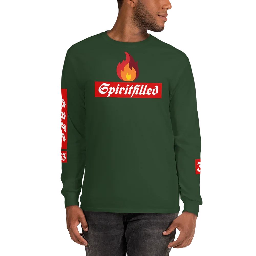 33Spiritfilled Men’s Long Sleeve Shirt - Da G.A.T.E 33