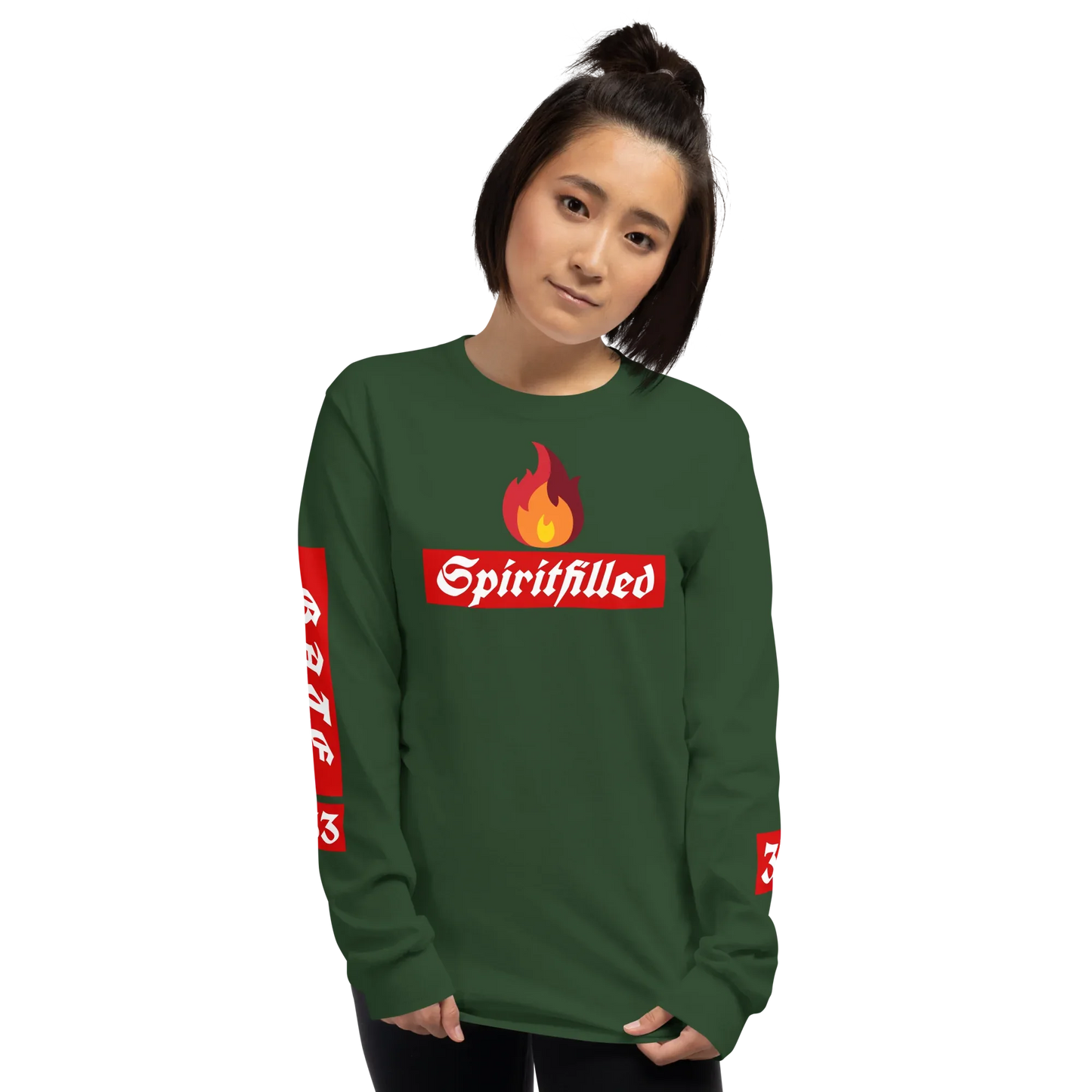 33Spiritfilled Men’s Long Sleeve Shirt - Da G.A.T.E 33