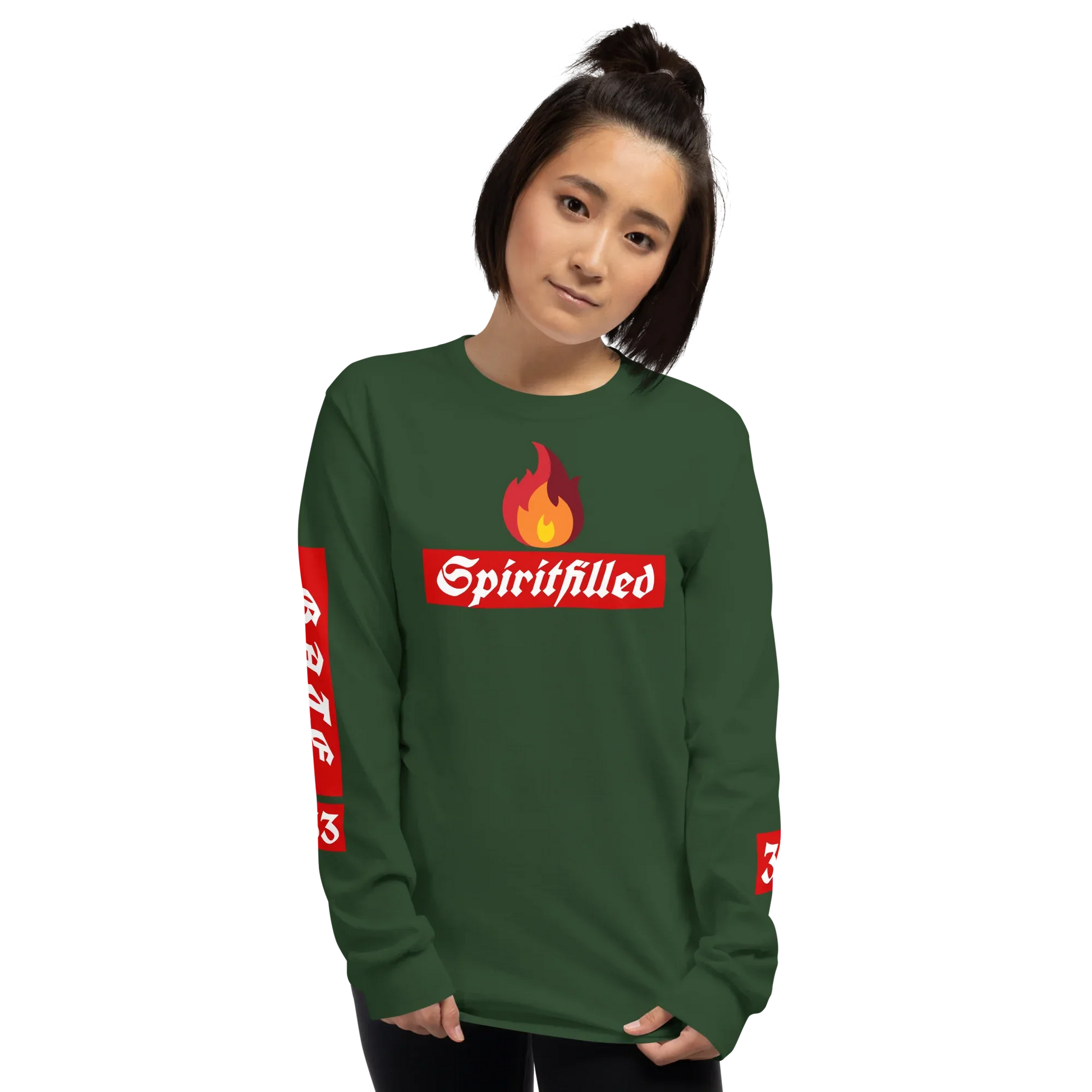 33Spiritfilled Men’s Long Sleeve Shirt - Da G.A.T.E 33