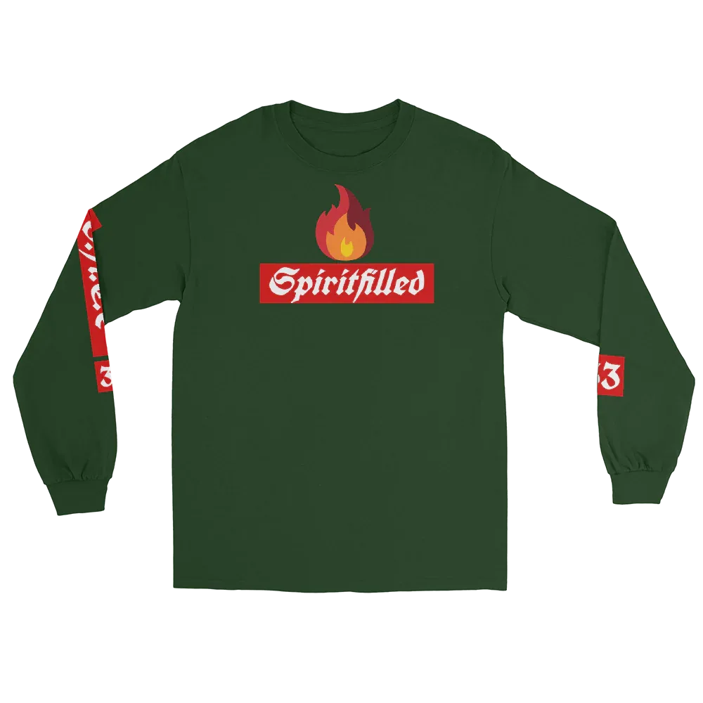 33Spiritfilled Men’s Long Sleeve Shirt - Da G.A.T.E 33