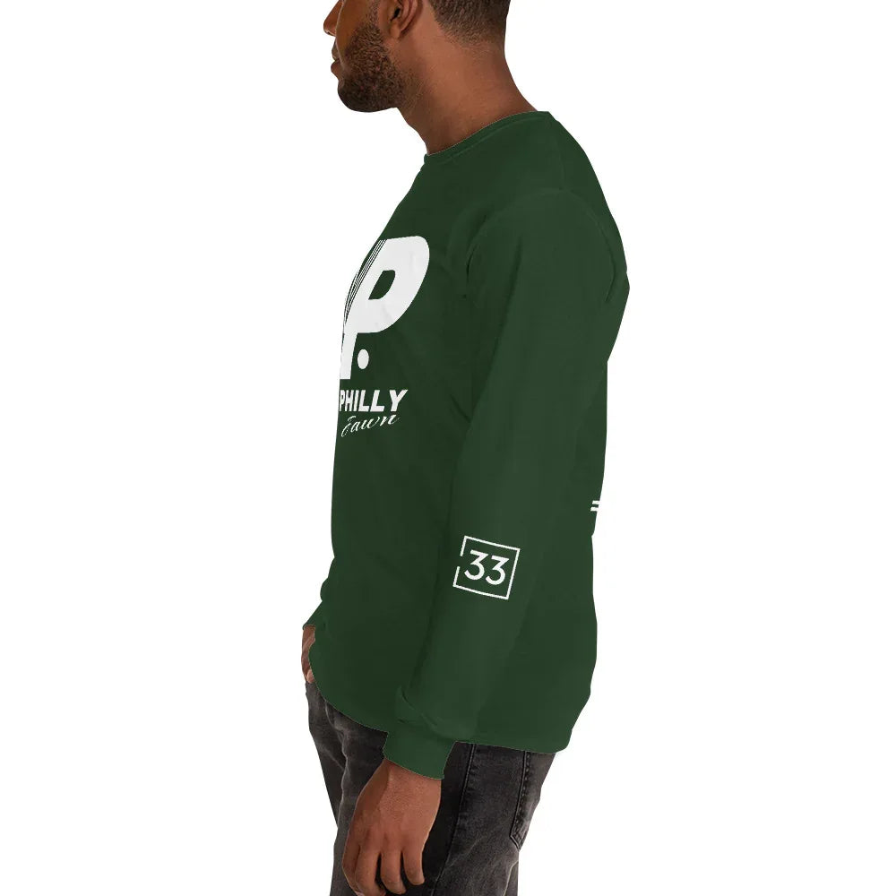PRAY FOR PHILLY Men’s Long Sleeve Shirt - Da G.A.T.E 33