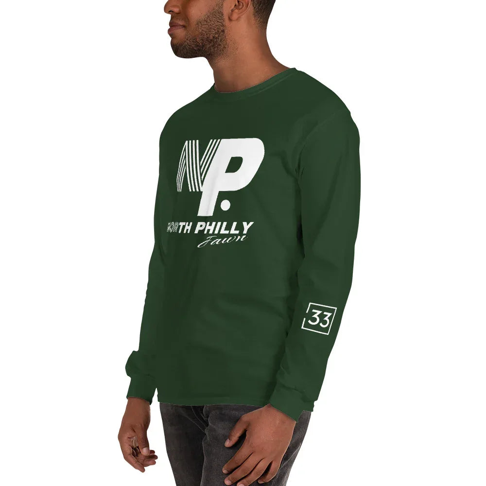 PRAY FOR PHILLY Men’s Long Sleeve Shirt - Da G.A.T.E 33
