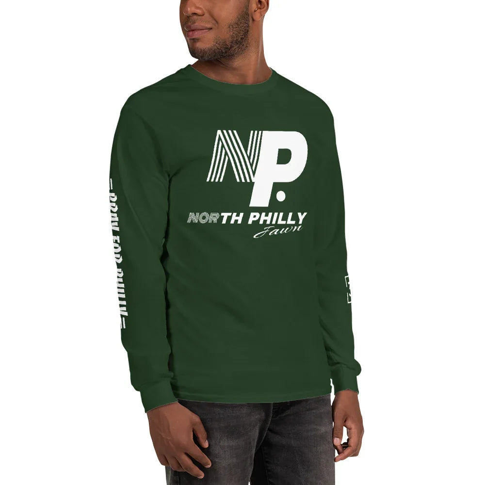 PRAY FOR PHILLY Men’s Long Sleeve Shirt - Da G.A.T.E 33