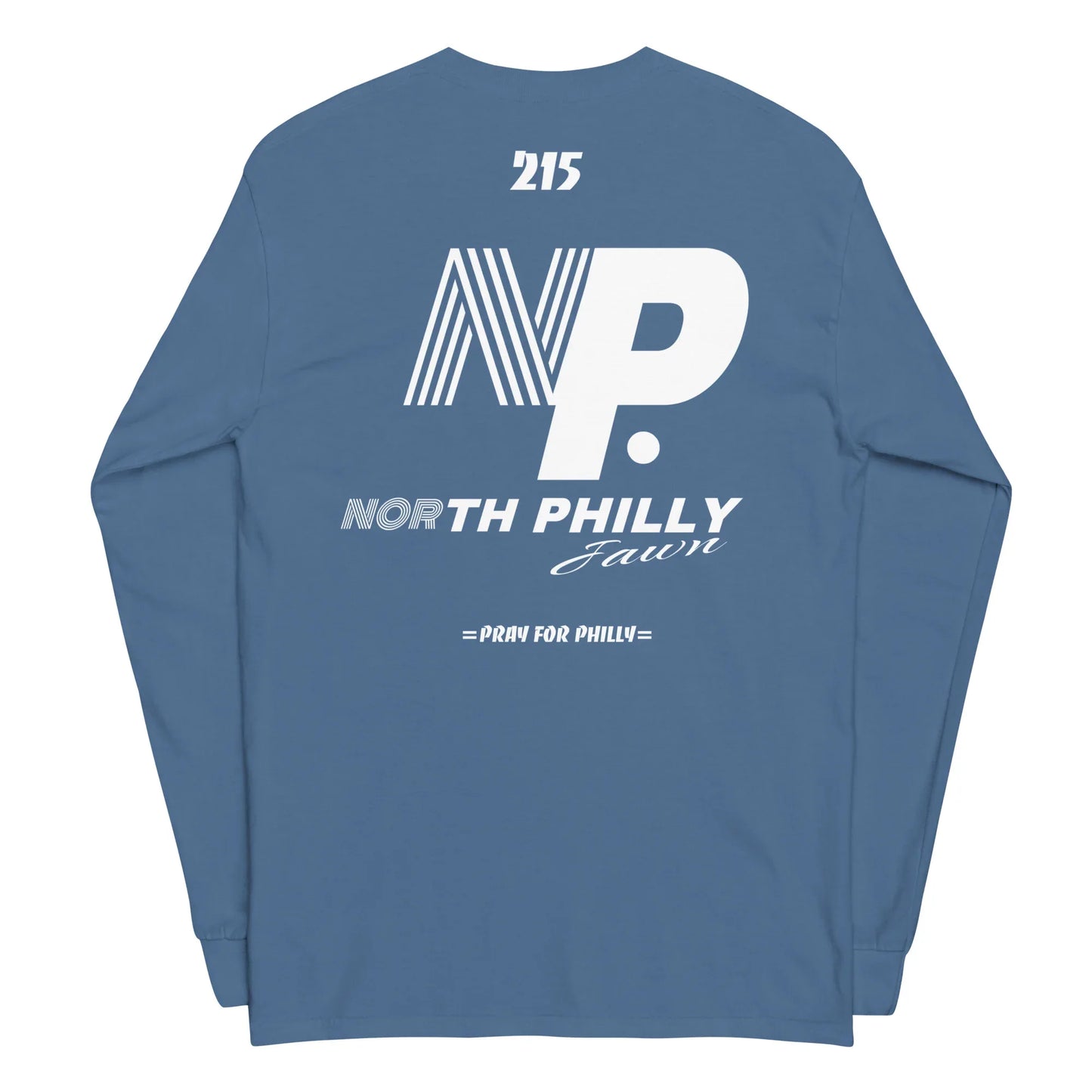PRAY FOR PHILLY Men’s Long Sleeve Shirt - Da G.A.T.E 33