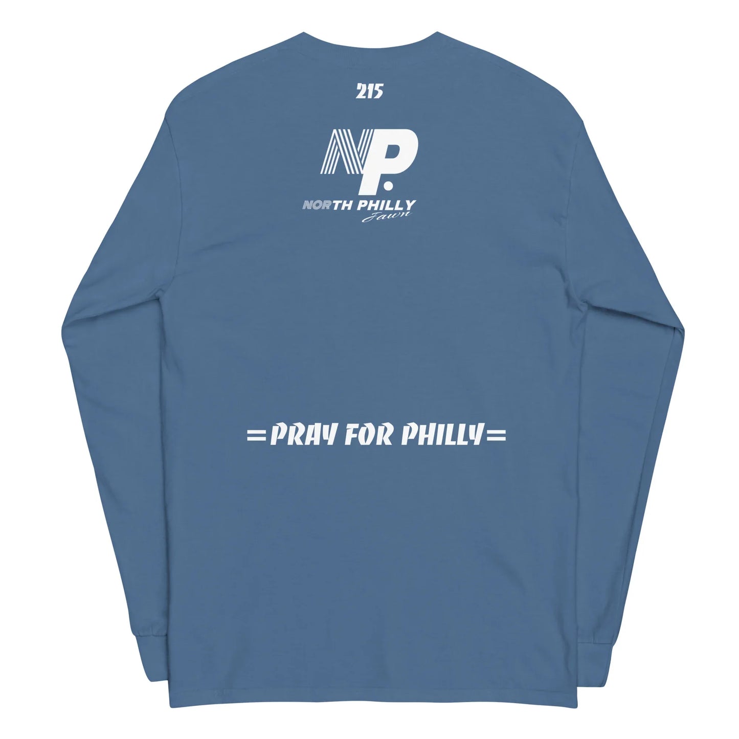 PRAY FOR PHILLY Men’s Long Sleeve Shirt - Da G.A.T.E 33