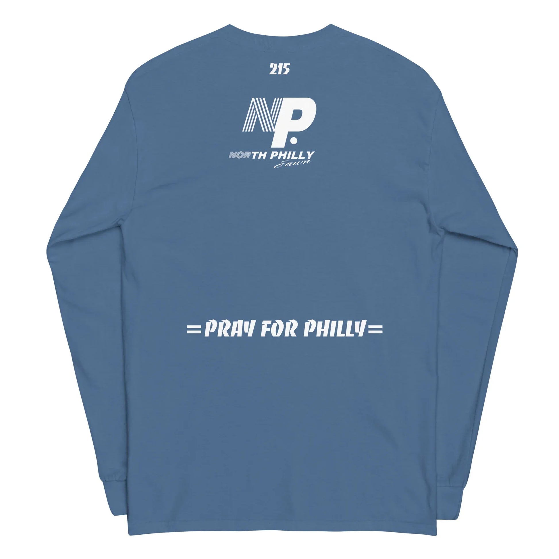 PRAY FOR PHILLY Men’s Long Sleeve Shirt - Da G.A.T.E 33