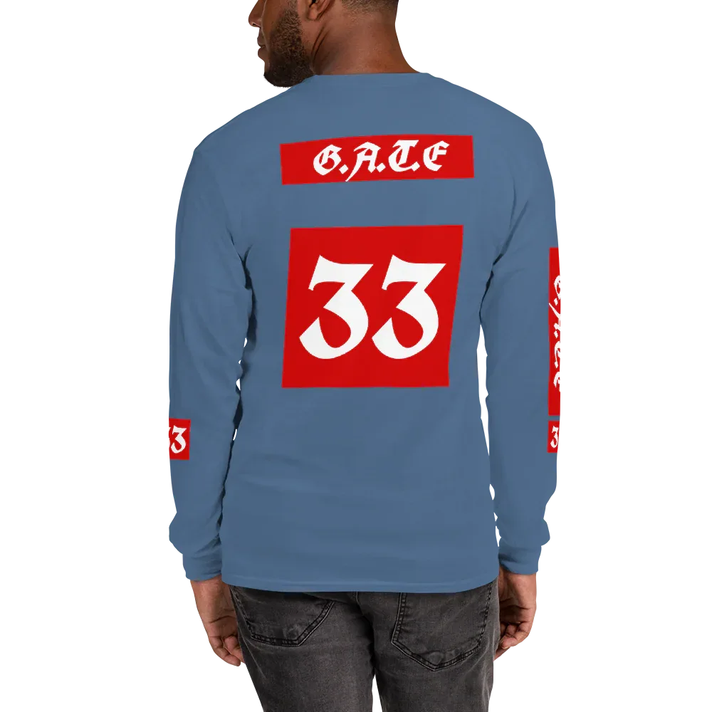 33Spiritfilled Men’s Long Sleeve Shirt - Da G.A.T.E 33