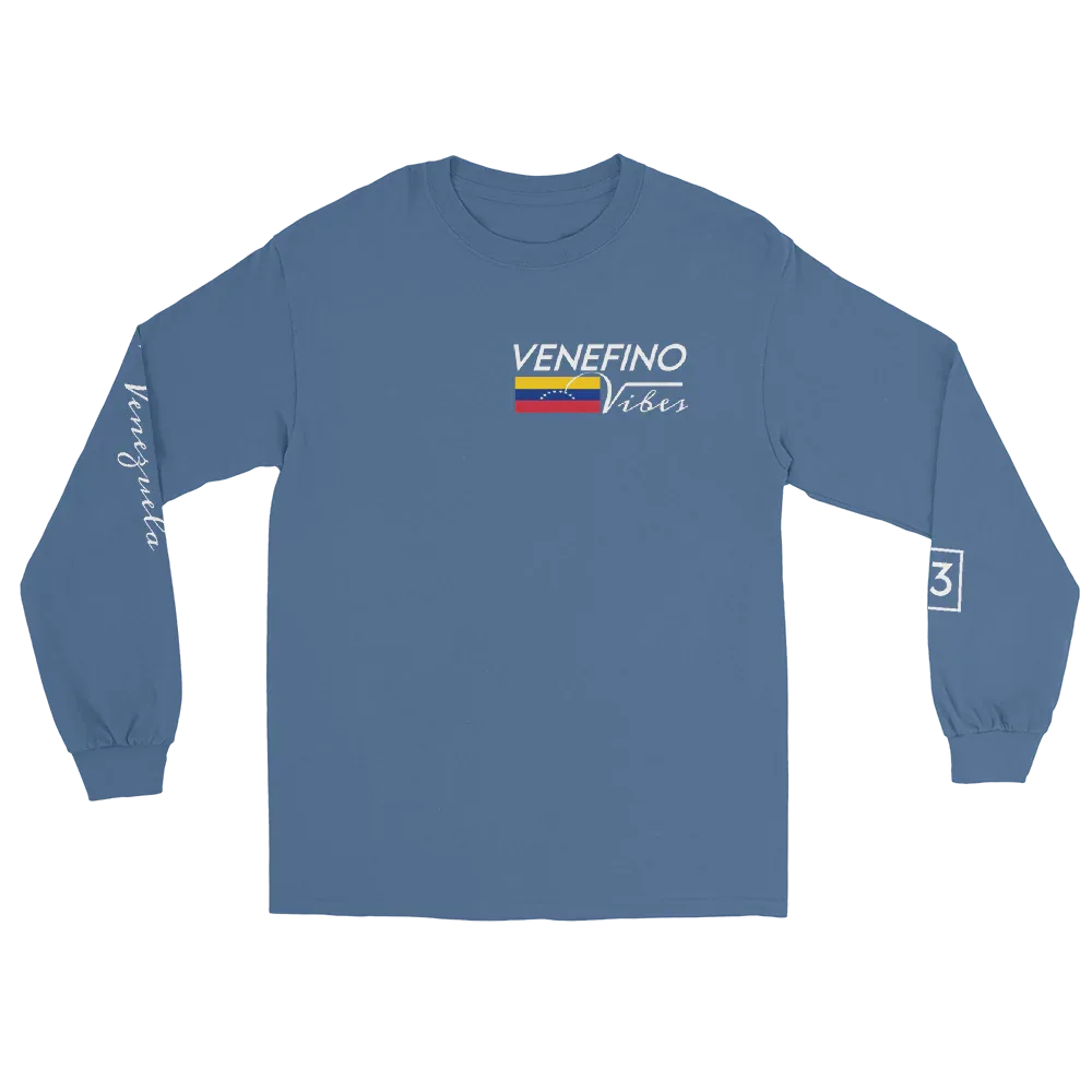 Pray for Venezuela Men’s Long Sleeve Shirt - Da G.A.T.E 33