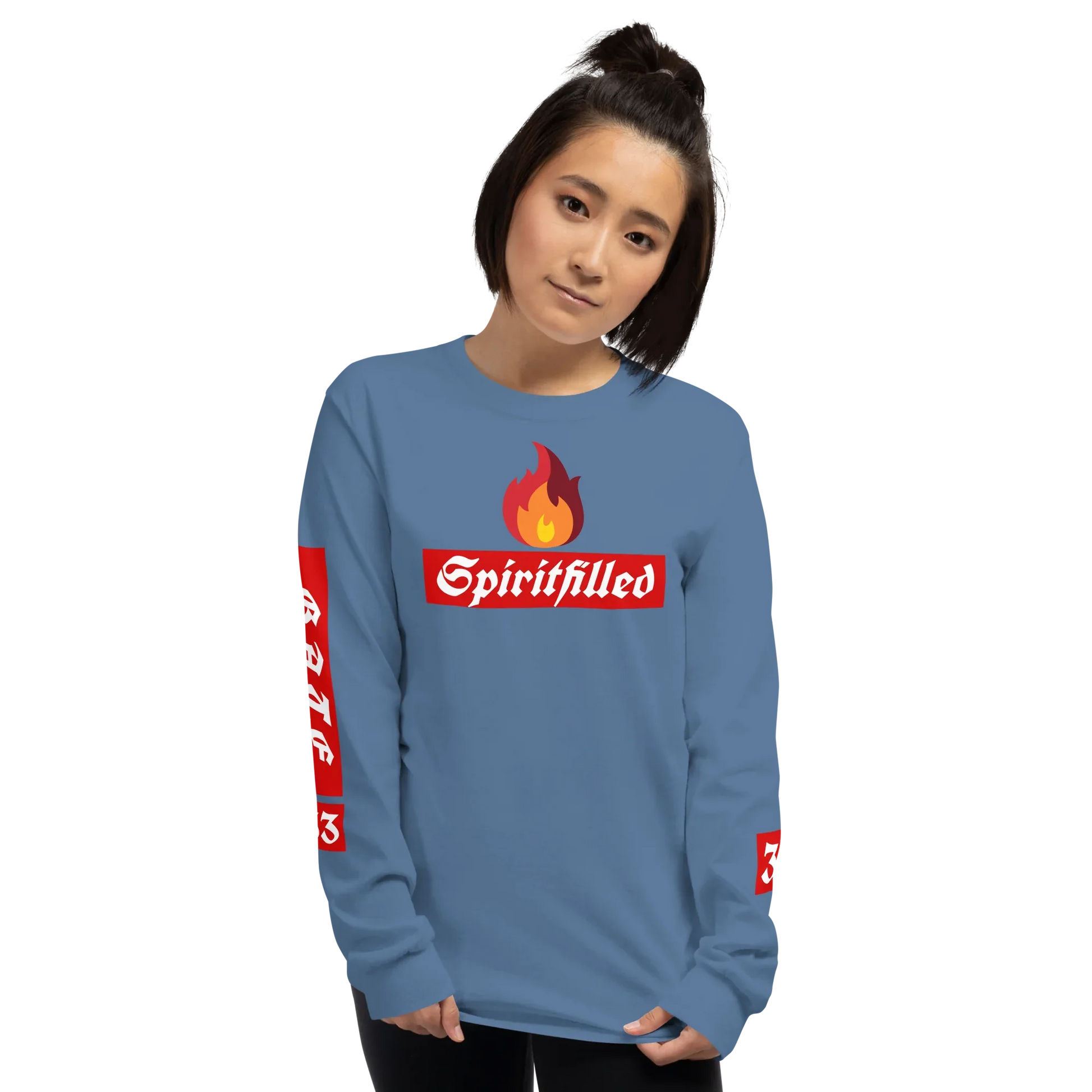 33Spiritfilled Men’s Long Sleeve Shirt - Da G.A.T.E 33