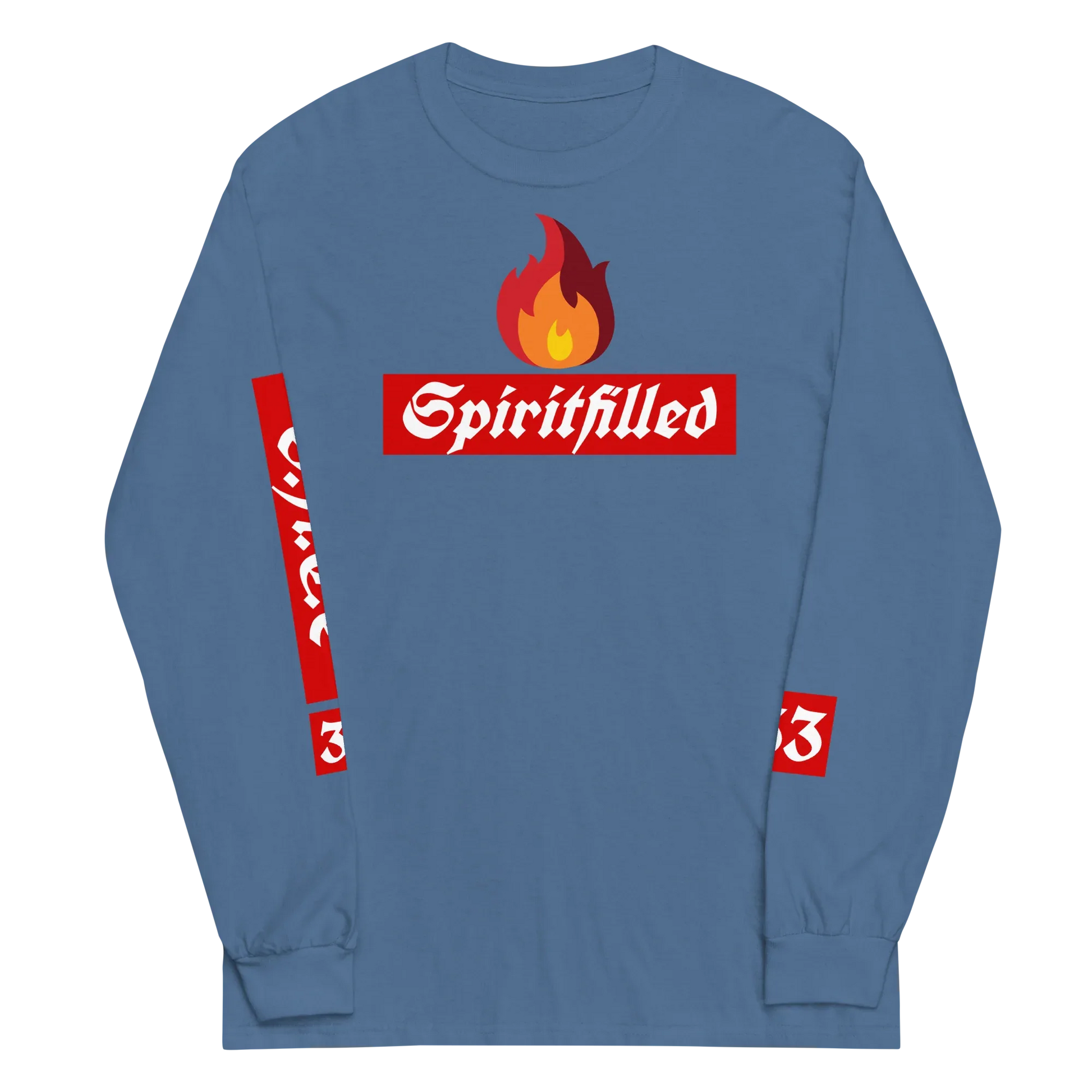 33Spiritfilled Men’s Long Sleeve Shirt - Da G.A.T.E 33