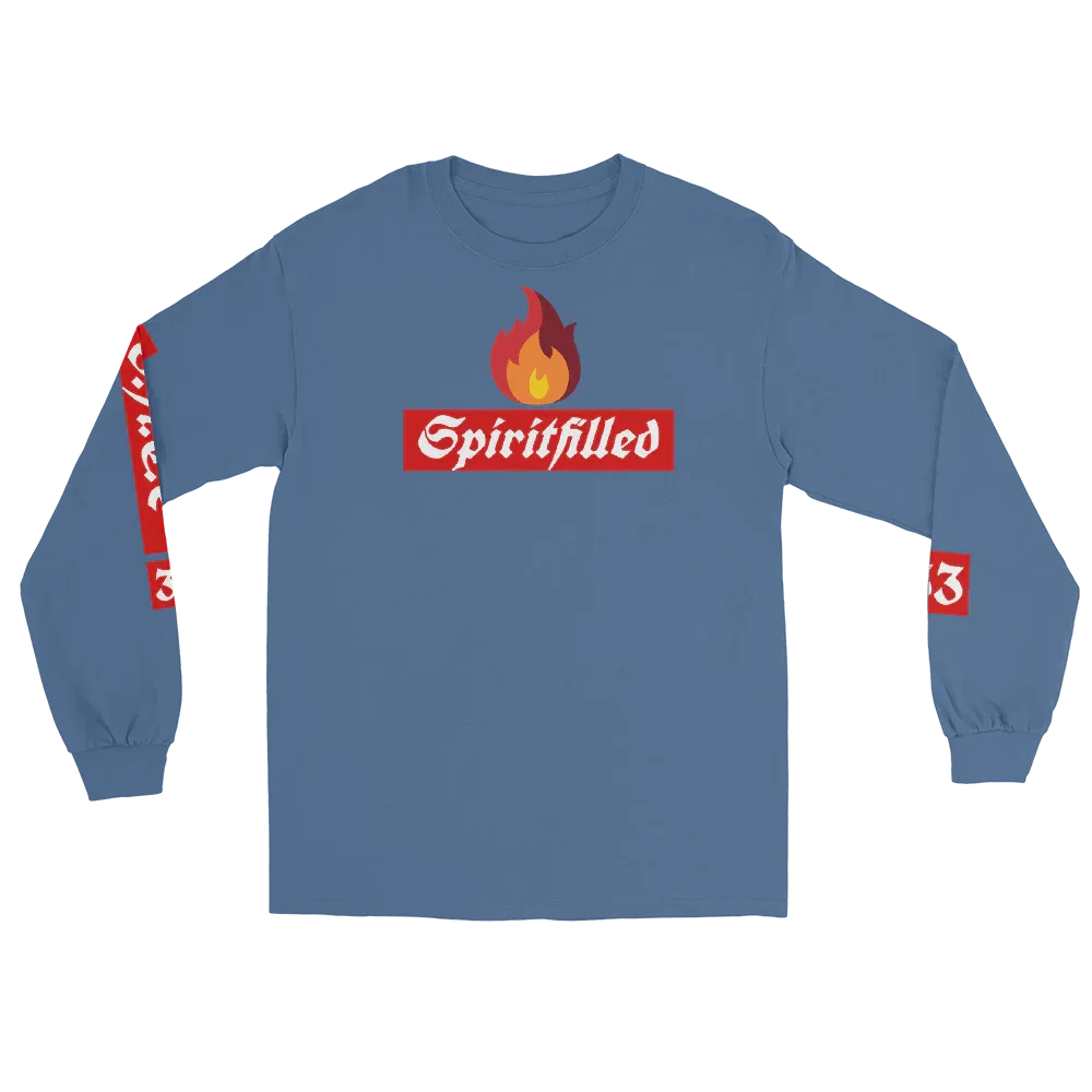 33Spiritfilled Men’s Long Sleeve Shirt - Da G.A.T.E 33