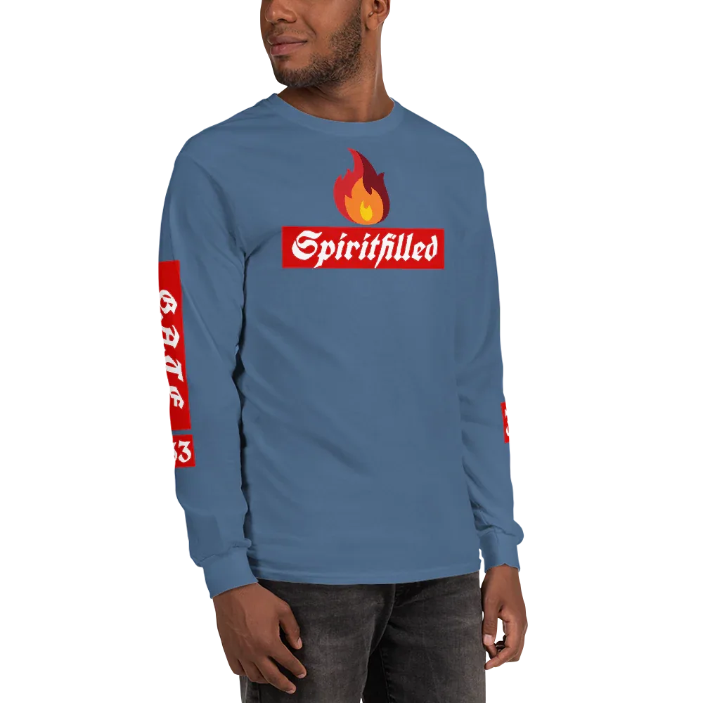 33Spiritfilled Men’s Long Sleeve Shirt - Da G.A.T.E 33
