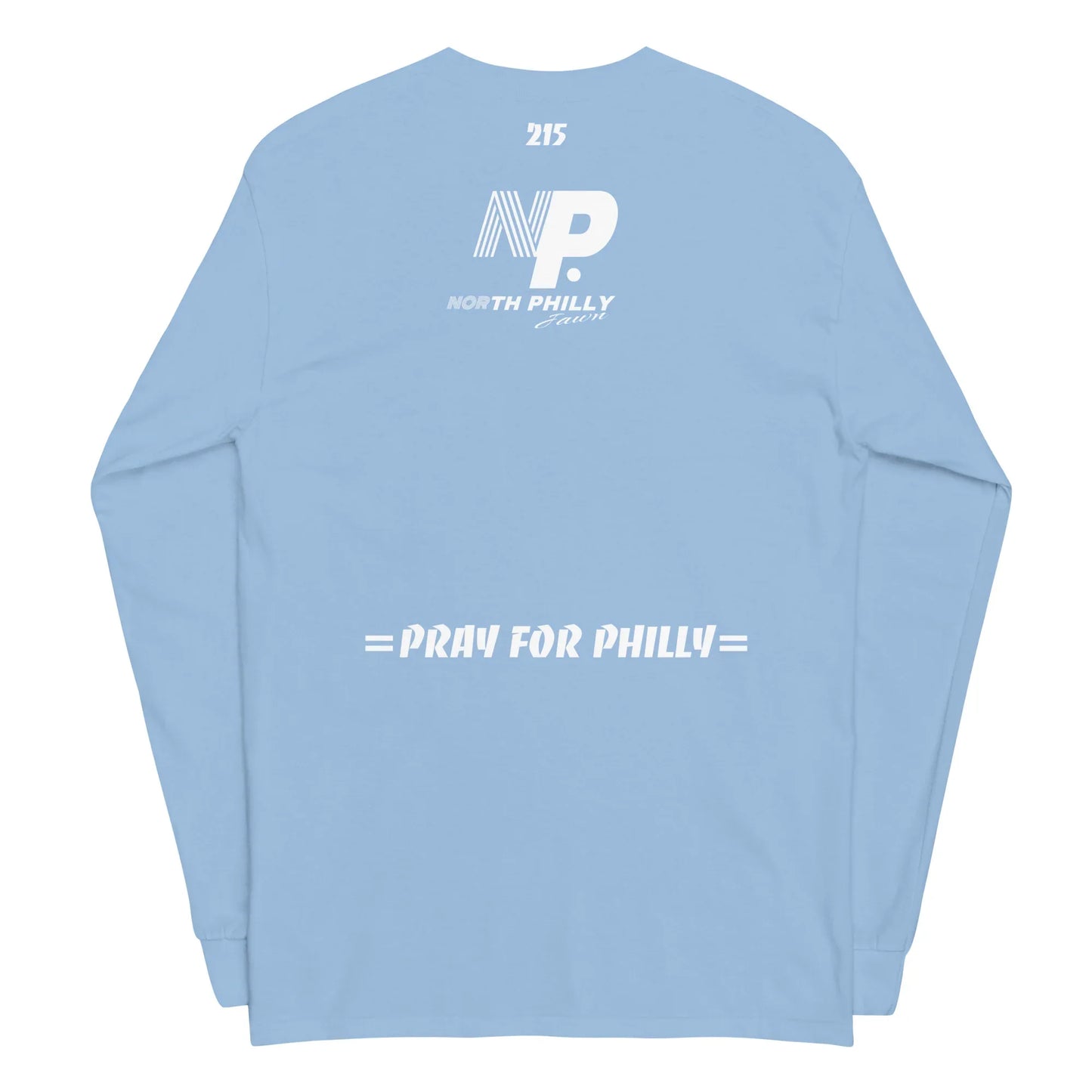 PRAY FOR PHILLY Men’s Long Sleeve Shirt - Da G.A.T.E 33