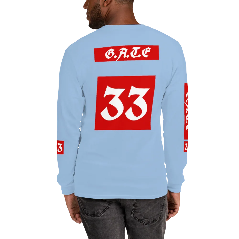 33Spiritfilled Men’s Long Sleeve Shirt - Da G.A.T.E 33