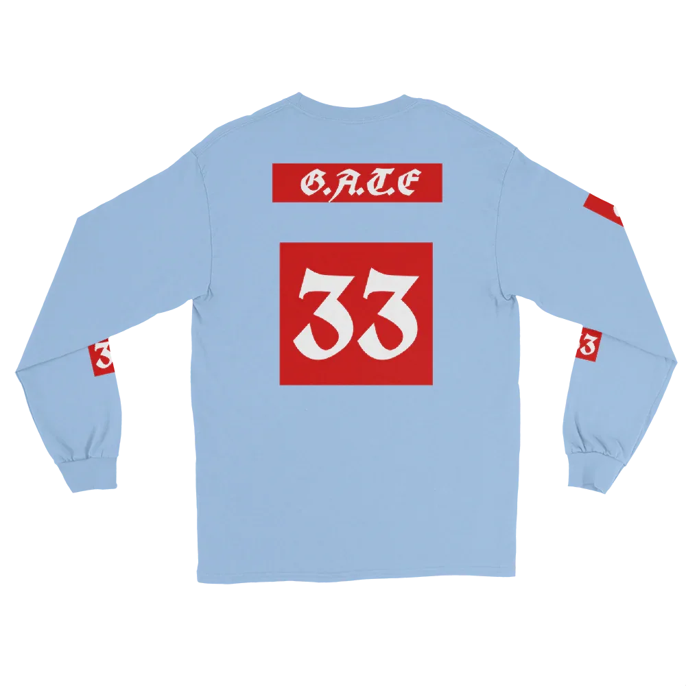 33Spiritfilled Men’s Long Sleeve Shirt - Da G.A.T.E 33