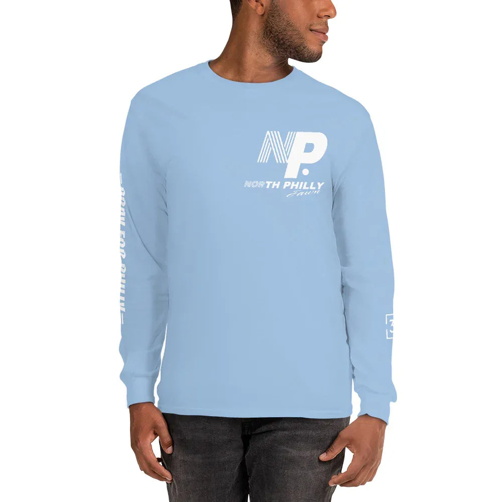 PRAY FOR PHILLY Men’s Long Sleeve Shirt - Da G.A.T.E 33
