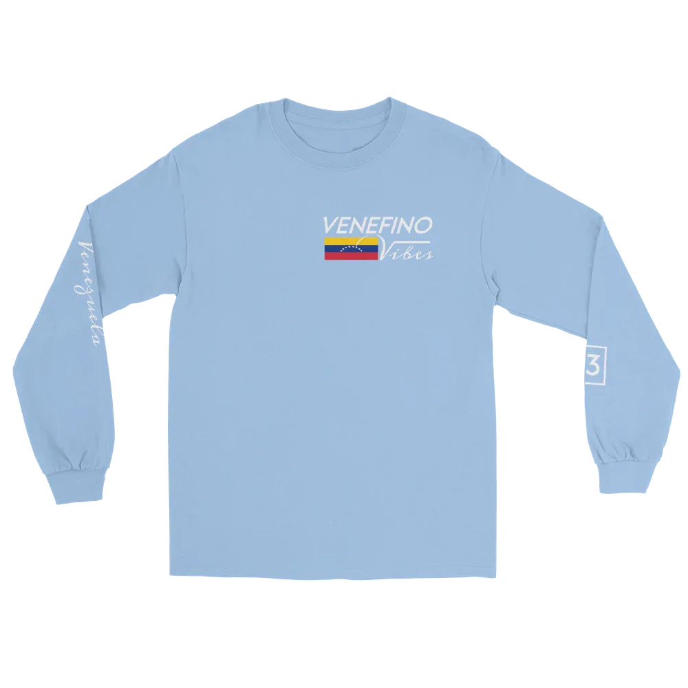 Pray for Venezuela Men’s Long Sleeve Shirt - Da G.A.T.E 33