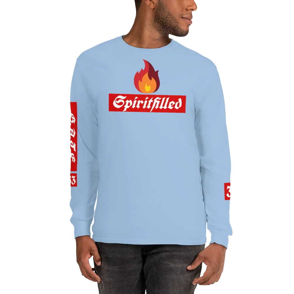 33Spiritfilled Men’s Long Sleeve Shirt - Da G.A.T.E 33