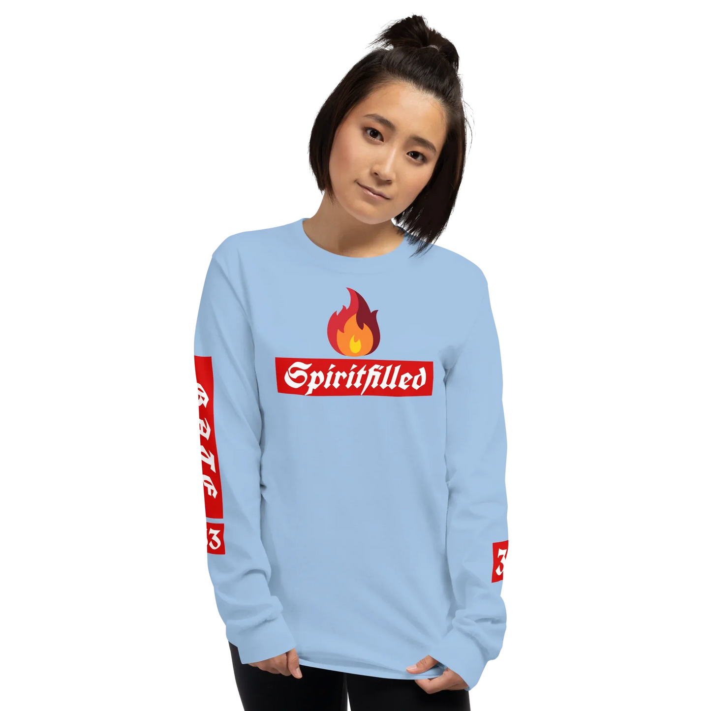 33Spiritfilled Men’s Long Sleeve Shirt - Da G.A.T.E 33
