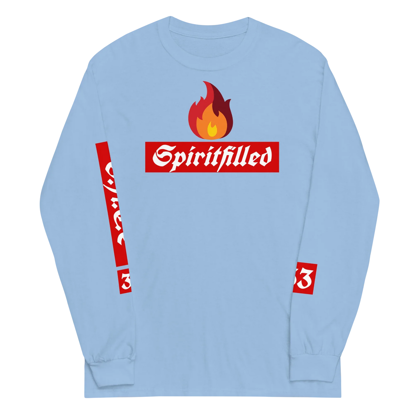 33Spiritfilled Men’s Long Sleeve Shirt - Da G.A.T.E 33