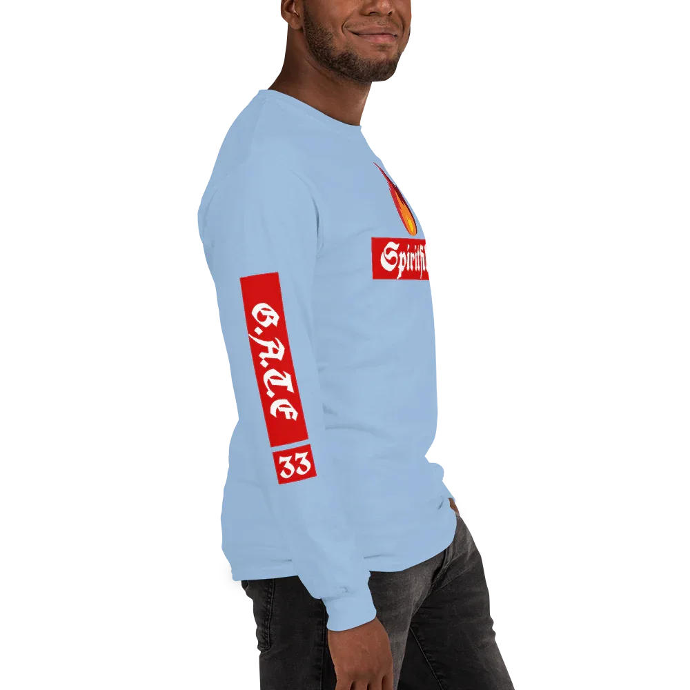 33Spiritfilled Men’s Long Sleeve Shirt - Da G.A.T.E 33