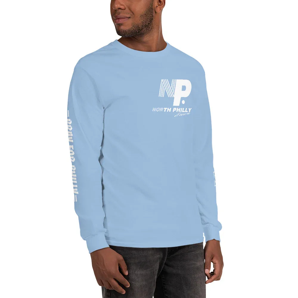 PRAY FOR PHILLY Men’s Long Sleeve Shirt - Da G.A.T.E 33