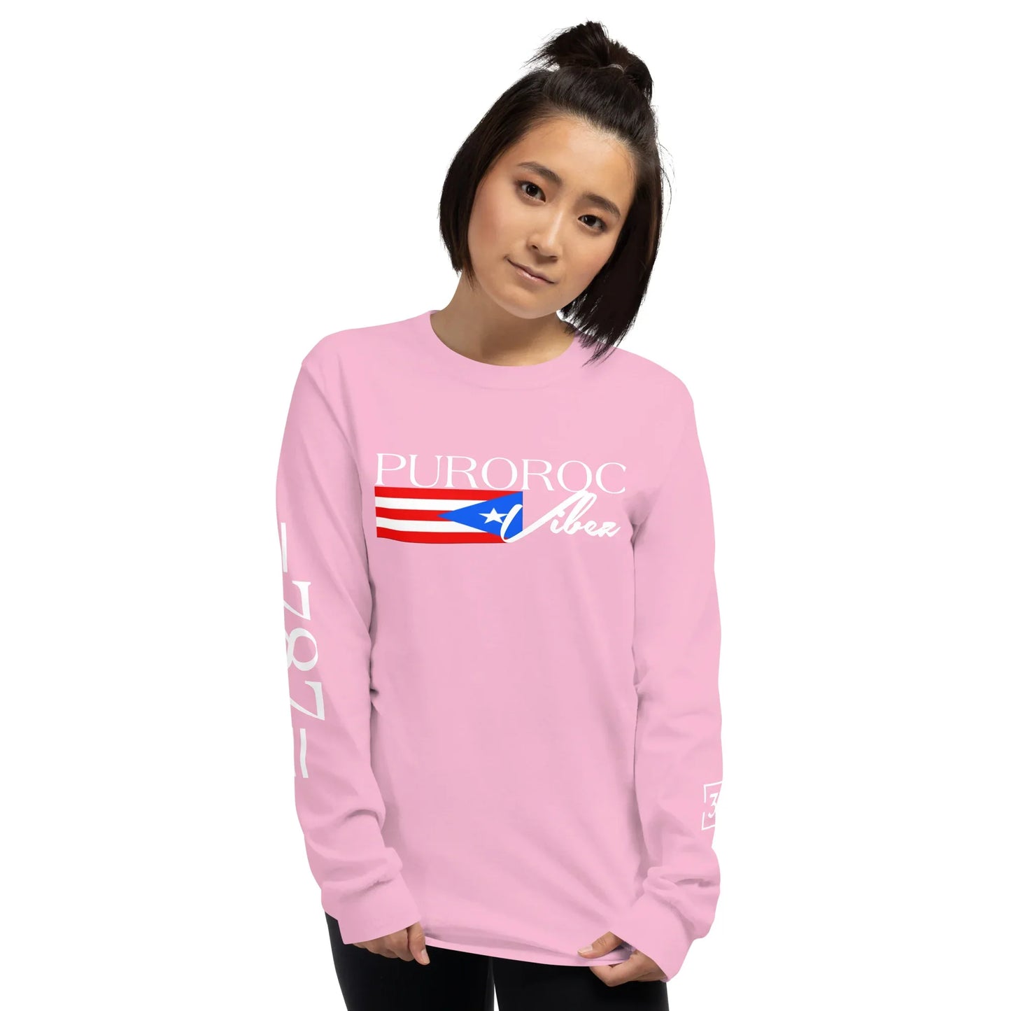 PRAY FOR PR Men’s Long Sleeve Shirt - Da G.A.T.E 33