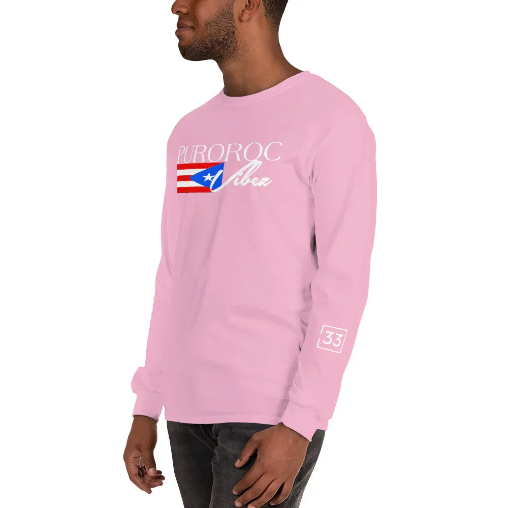 PRAY FOR PR Men’s Long Sleeve Shirt - Da G.A.T.E 33