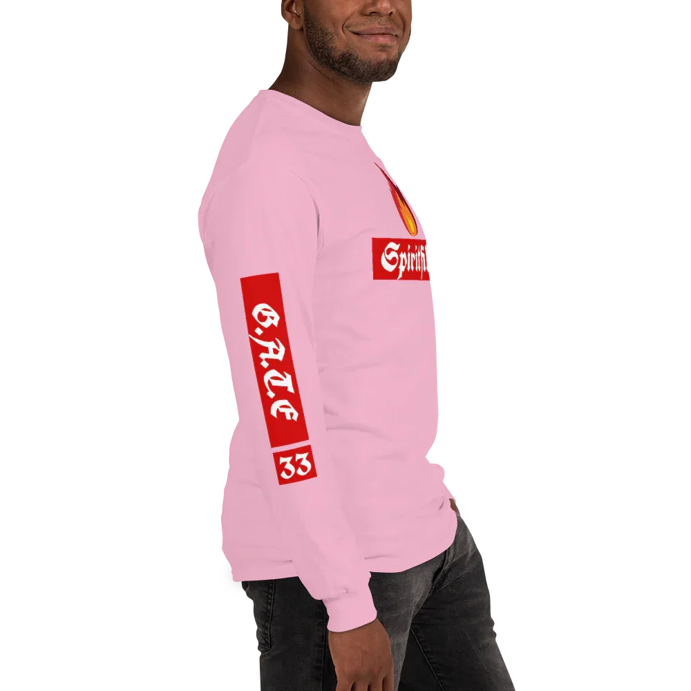33Spiritfilled Men’s Long Sleeve Shirt - Da G.A.T.E 33