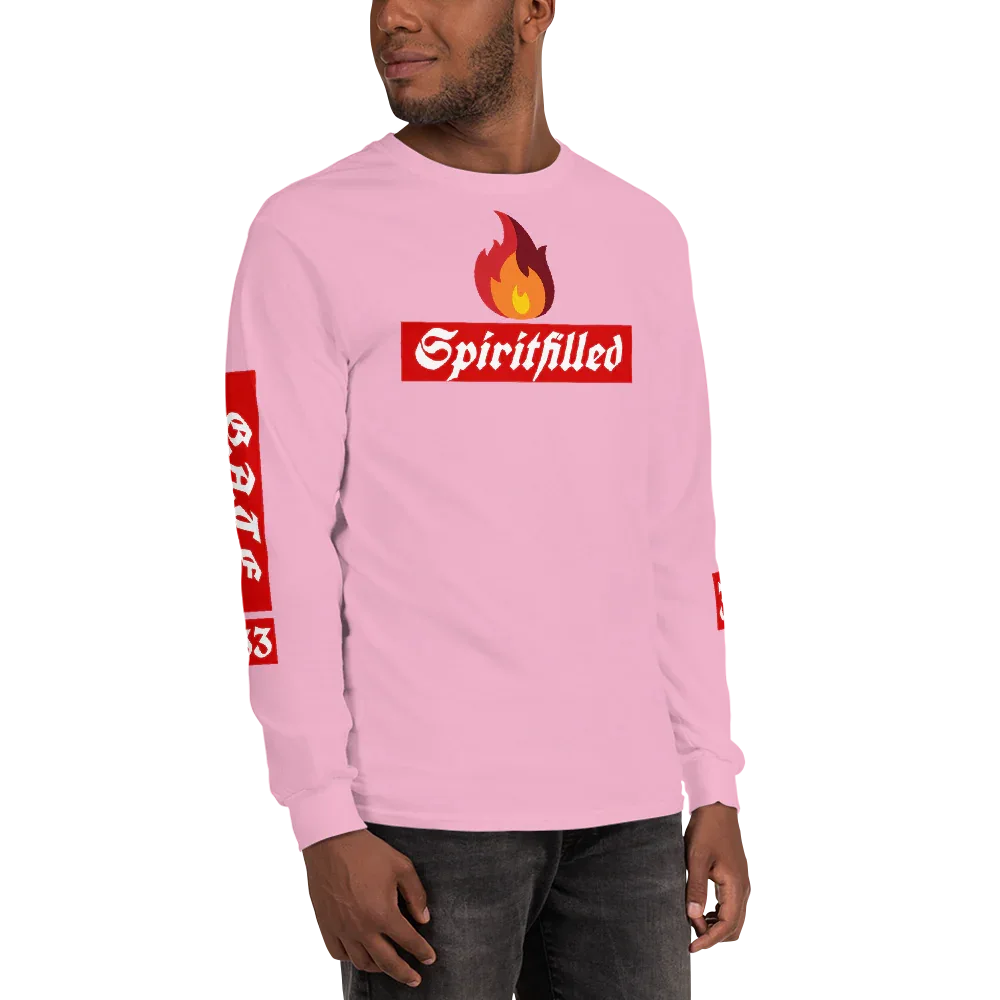 33Spiritfilled Men’s Long Sleeve Shirt - Da G.A.T.E 33