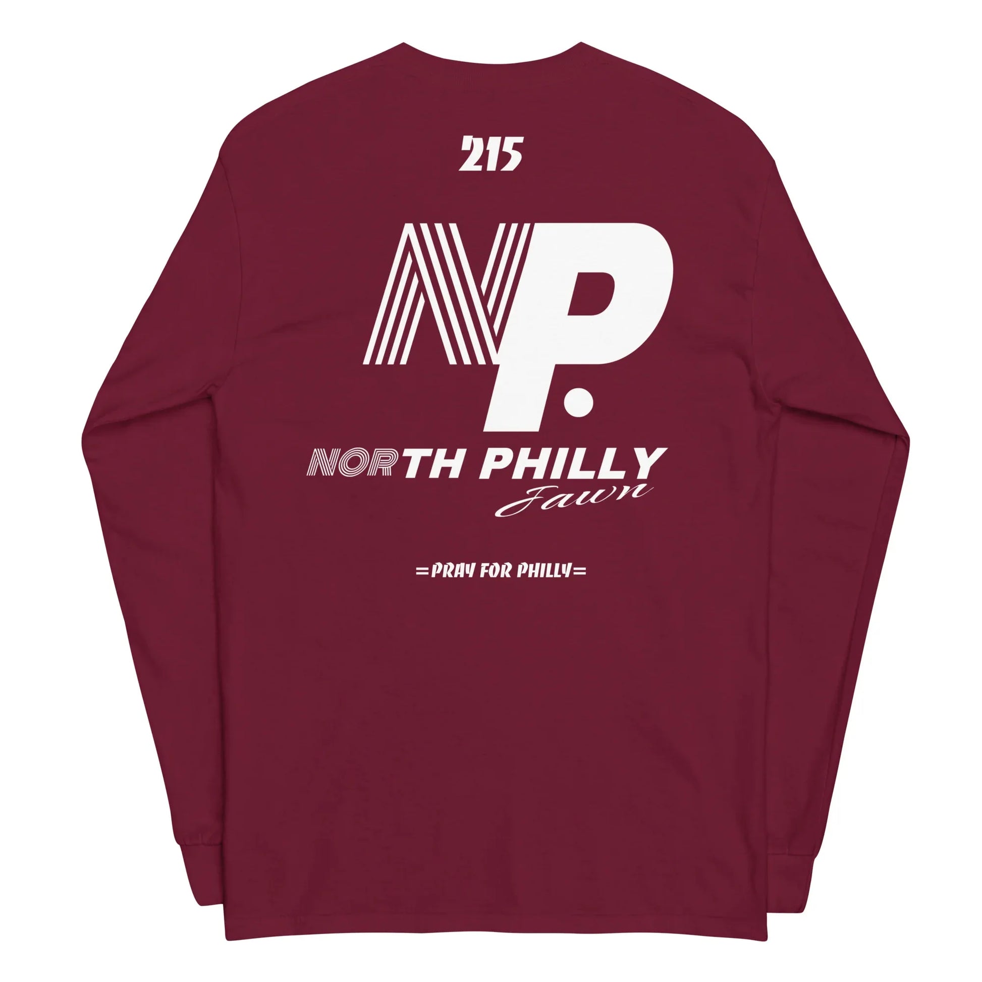 PRAY FOR PHILLY Men’s Long Sleeve Shirt - Da G.A.T.E 33
