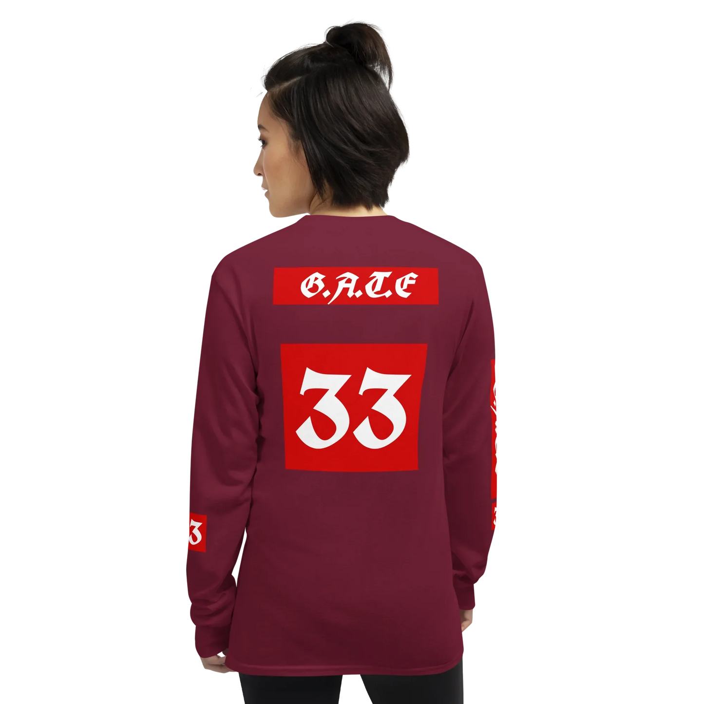 33Spiritfilled Men’s Long Sleeve Shirt - Da G.A.T.E 33