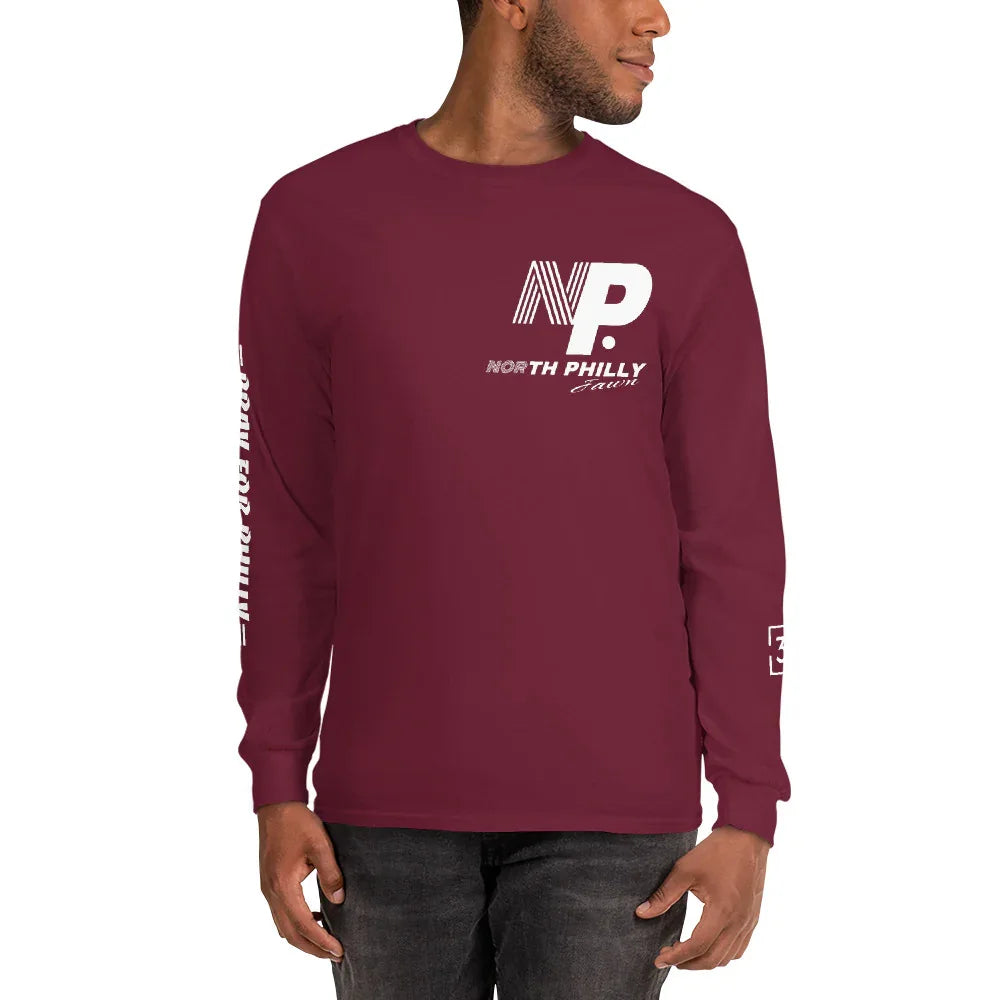 PRAY FOR PHILLY Men’s Long Sleeve Shirt - Da G.A.T.E 33