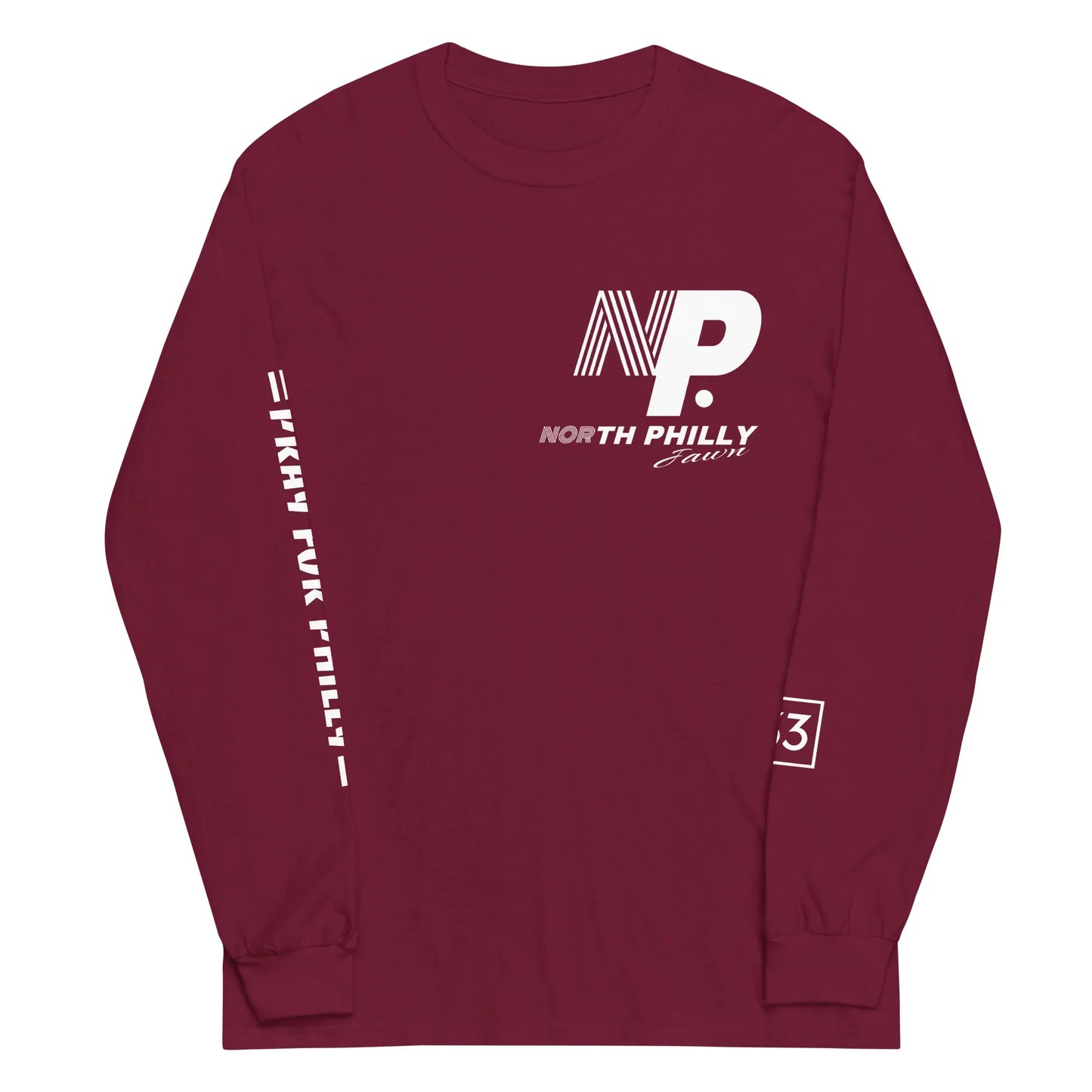 PRAY FOR PHILLY Men’s Long Sleeve Shirt - Da G.A.T.E 33