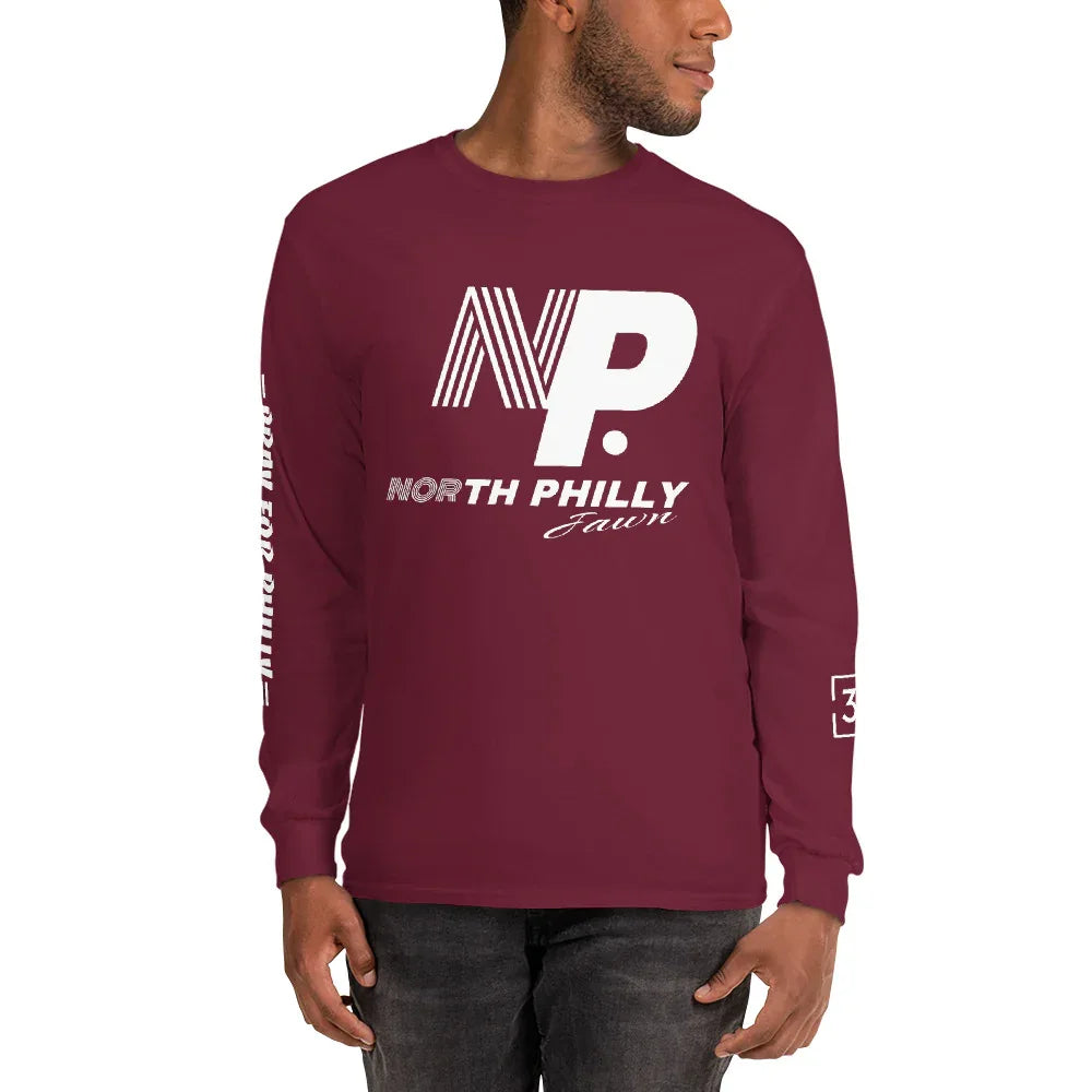 PRAY FOR PHILLY Men’s Long Sleeve Shirt - Da G.A.T.E 33
