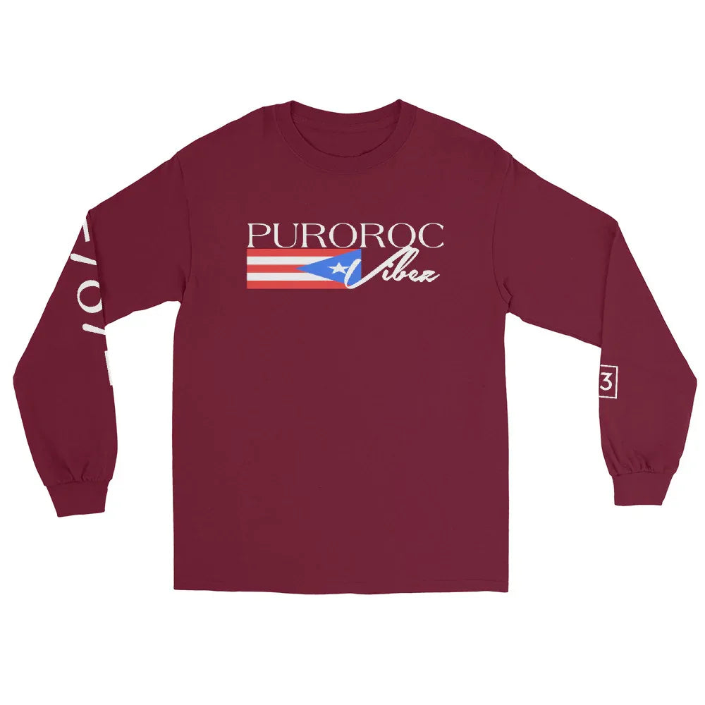 PRAY FOR PR Men’s Long Sleeve Shirt - Da G.A.T.E 33