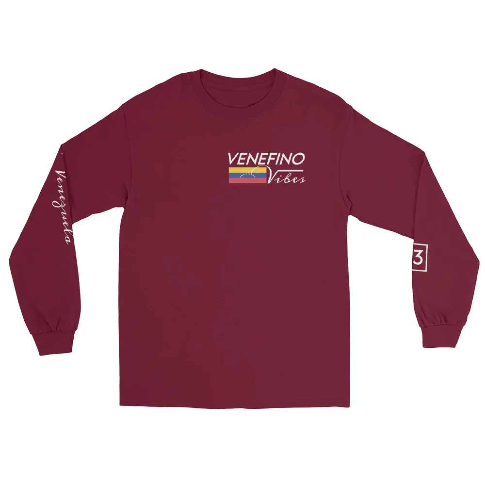 Pray for Venezuela Men’s Long Sleeve Shirt - Da G.A.T.E 33