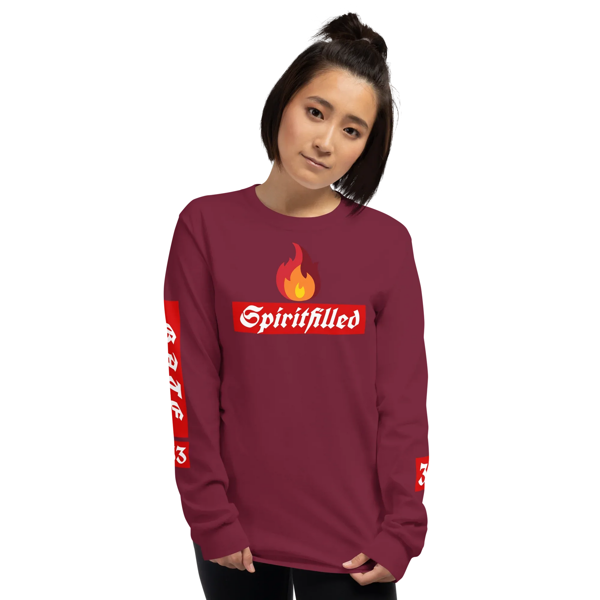 33Spiritfilled Men’s Long Sleeve Shirt - Da G.A.T.E 33
