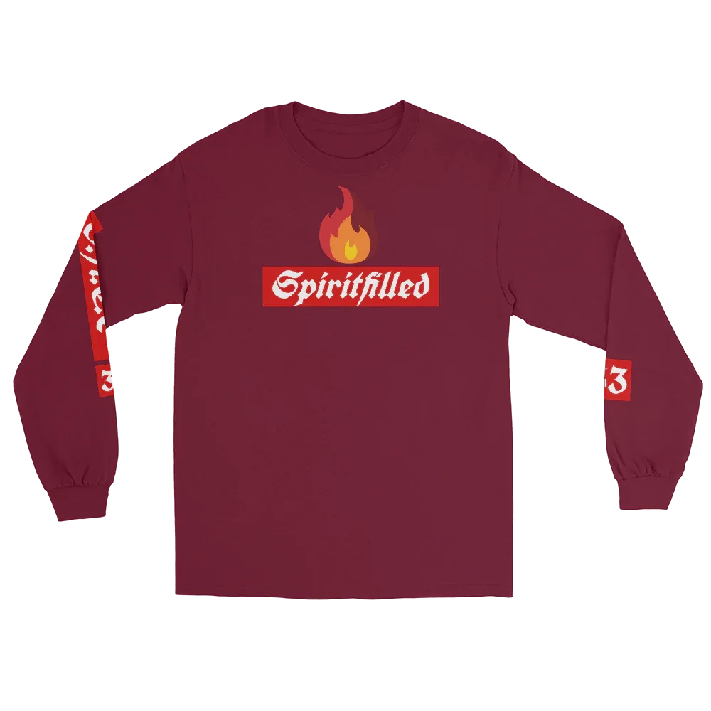 33Spiritfilled Men’s Long Sleeve Shirt - Da G.A.T.E 33