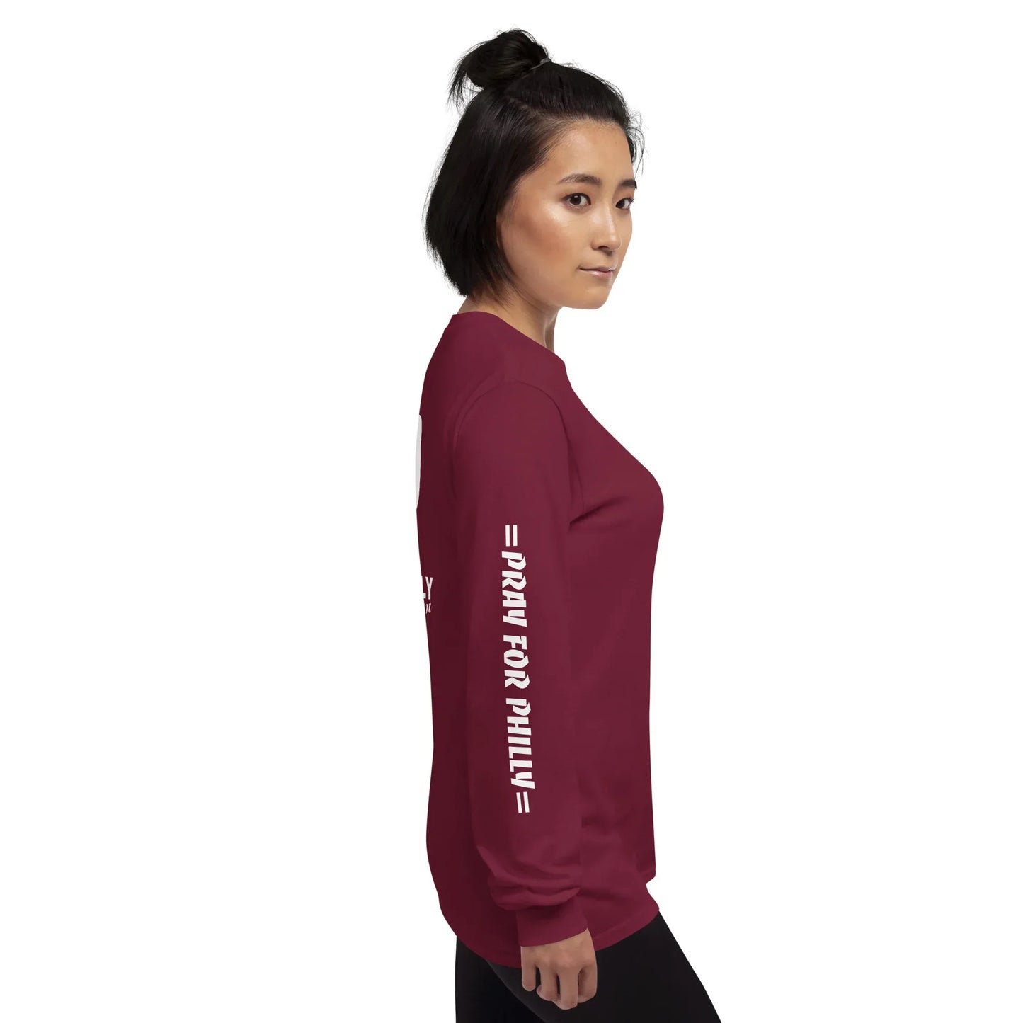 PRAY FOR PHILLY Men’s Long Sleeve Shirt - Da G.A.T.E 33