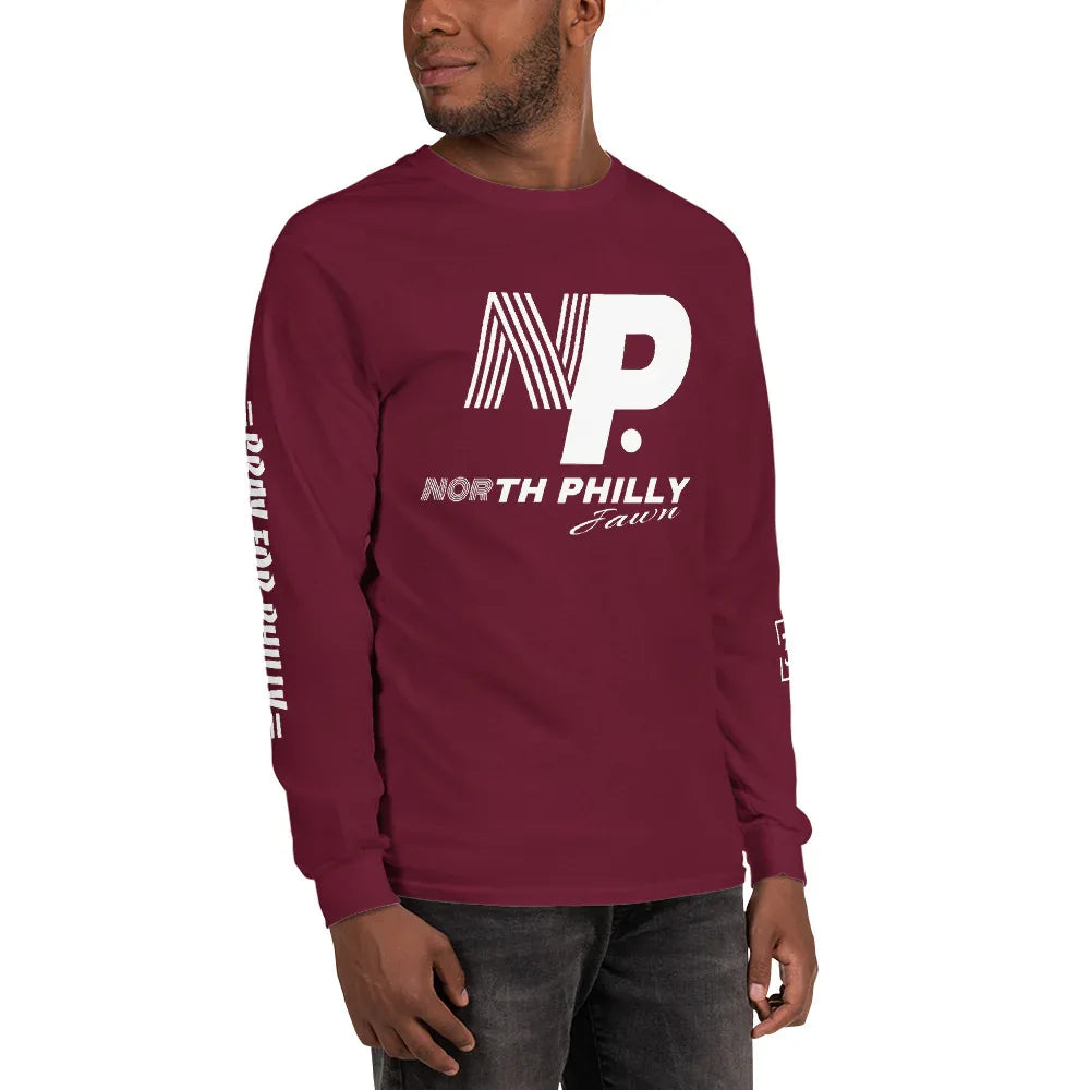 PRAY FOR PHILLY Men’s Long Sleeve Shirt - Da G.A.T.E 33