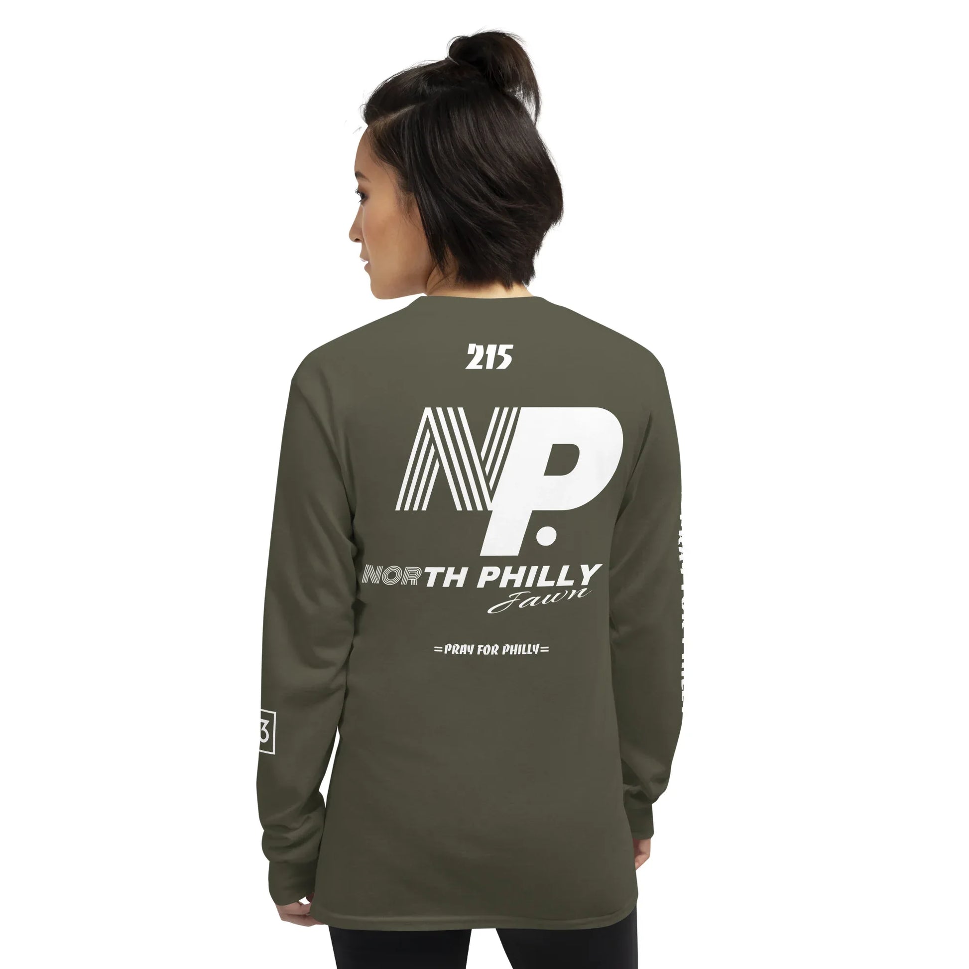 PRAY FOR PHILLY Men’s Long Sleeve Shirt - Da G.A.T.E 33