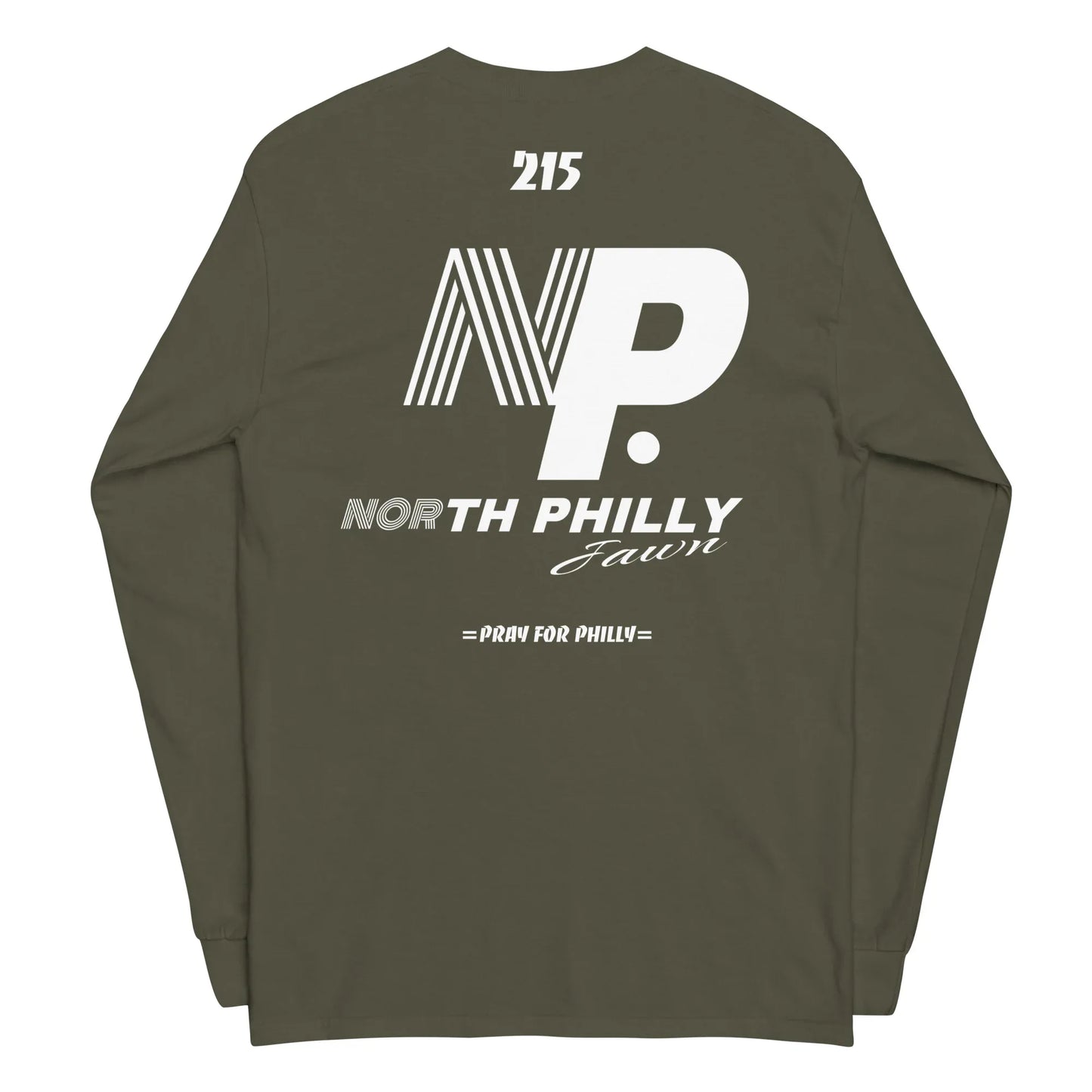PRAY FOR PHILLY Men’s Long Sleeve Shirt - Da G.A.T.E 33