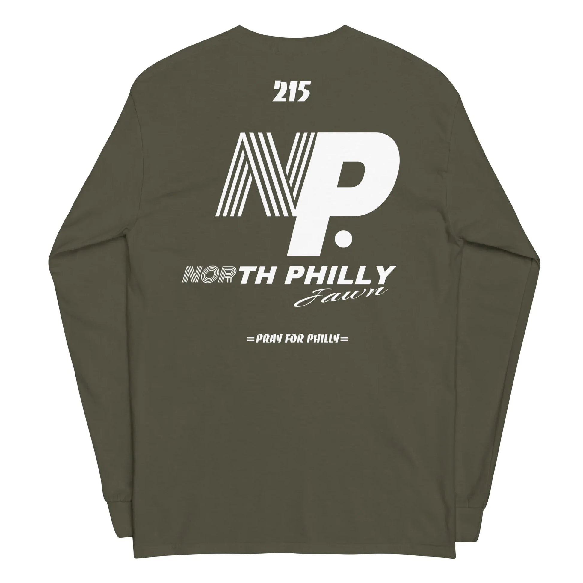 PRAY FOR PHILLY Men’s Long Sleeve Shirt - Da G.A.T.E 33