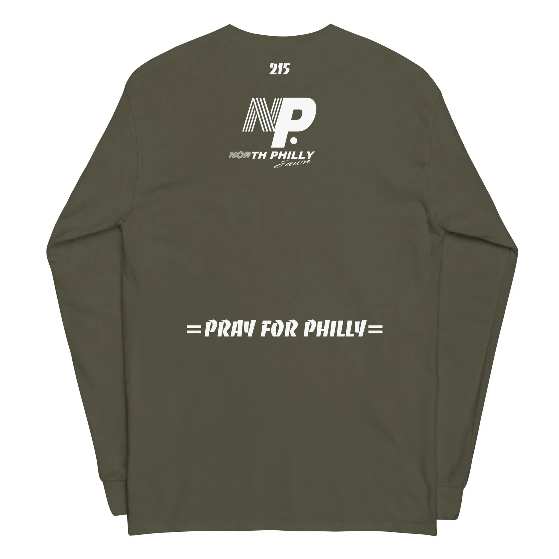 PRAY FOR PHILLY Men’s Long Sleeve Shirt - Da G.A.T.E 33