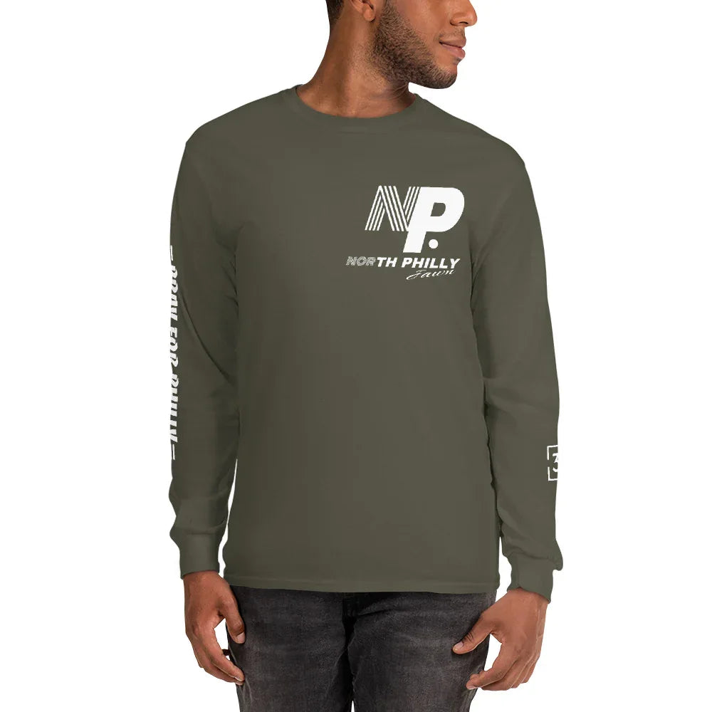 PRAY FOR PHILLY Men’s Long Sleeve Shirt - Da G.A.T.E 33