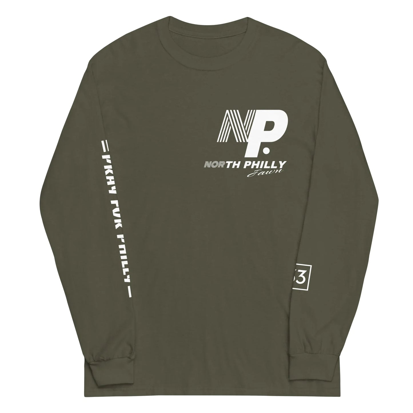 PRAY FOR PHILLY Men’s Long Sleeve Shirt - Da G.A.T.E 33